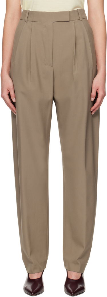 Панталони Róhe Round-Leg Tailored Trousers Кафяво | 414-30-046, 0