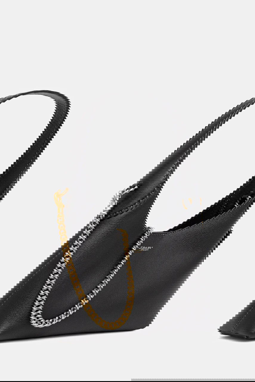 Дамска чанта Coach Coach Brooklyn 23 Leather Shoulder Bag Черно | CW614, 1