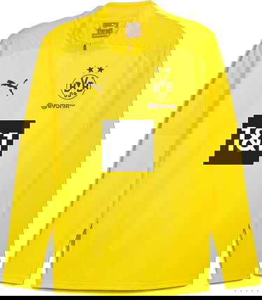 Суитчър Puma Puma BVB Training 1/4 Zip Top Жълто | 946269-01, 0