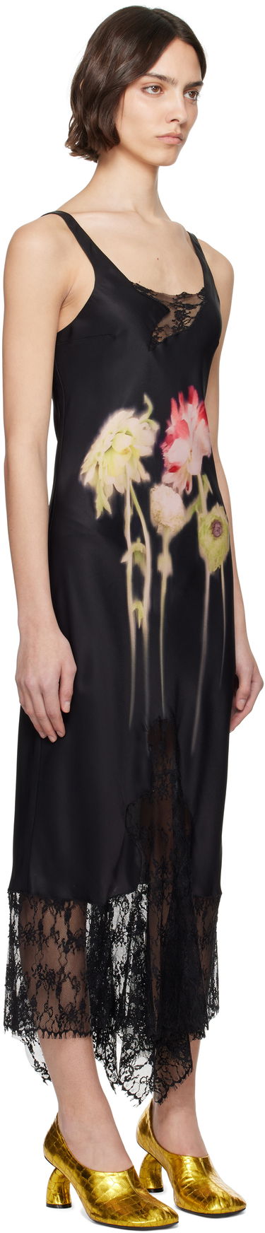 Pокля Collina Strada Collina Strada Anemone Print Midi Dress Многоцветен | XX4019, 4
