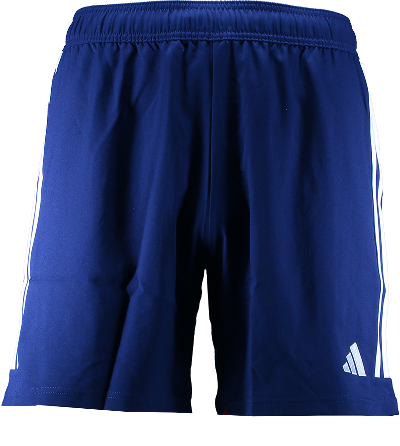 Къси панталони adidas Originals Athletic Custom Shorts with Side Stripes and Elastic Waistband Синьо | ht6468dunkelblau