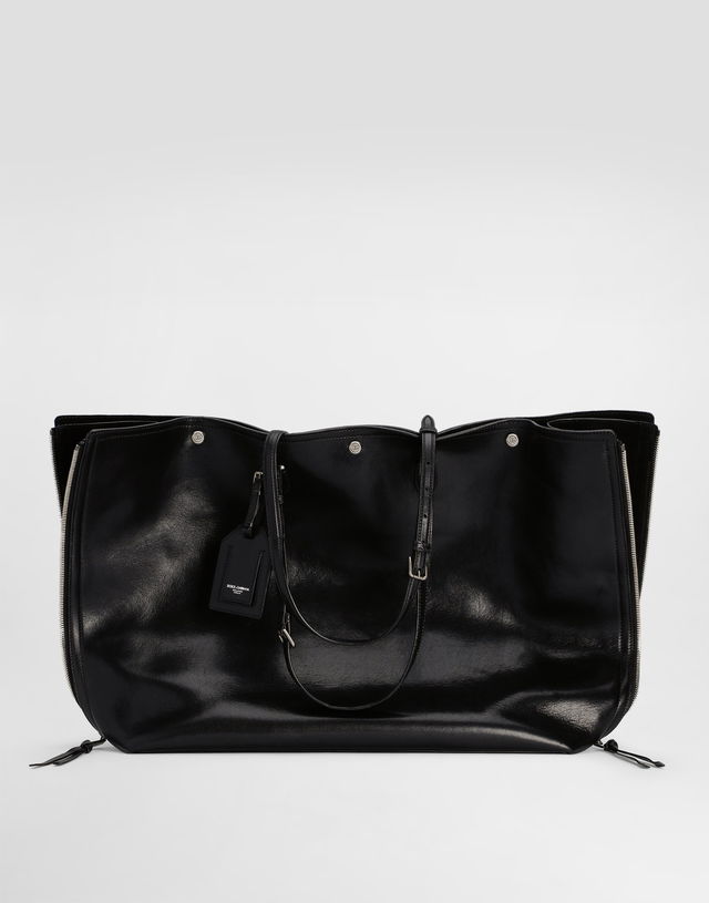 Dolce & Gabbana Atene Calfskin Shopping Bag