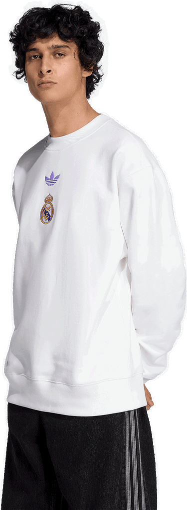 Чорапи adidas Originals Real Madrid Lfstlr 3-Pack Striped Crew Socks Многоцветен | kc7789, 4