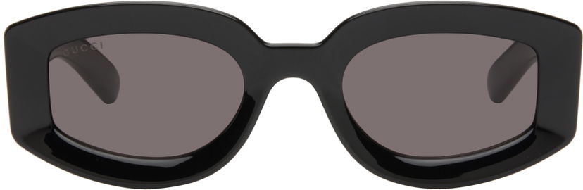 Слънчеви очила Gucci Black Geometric Frame Sunglasses Черно | GG1719S-001