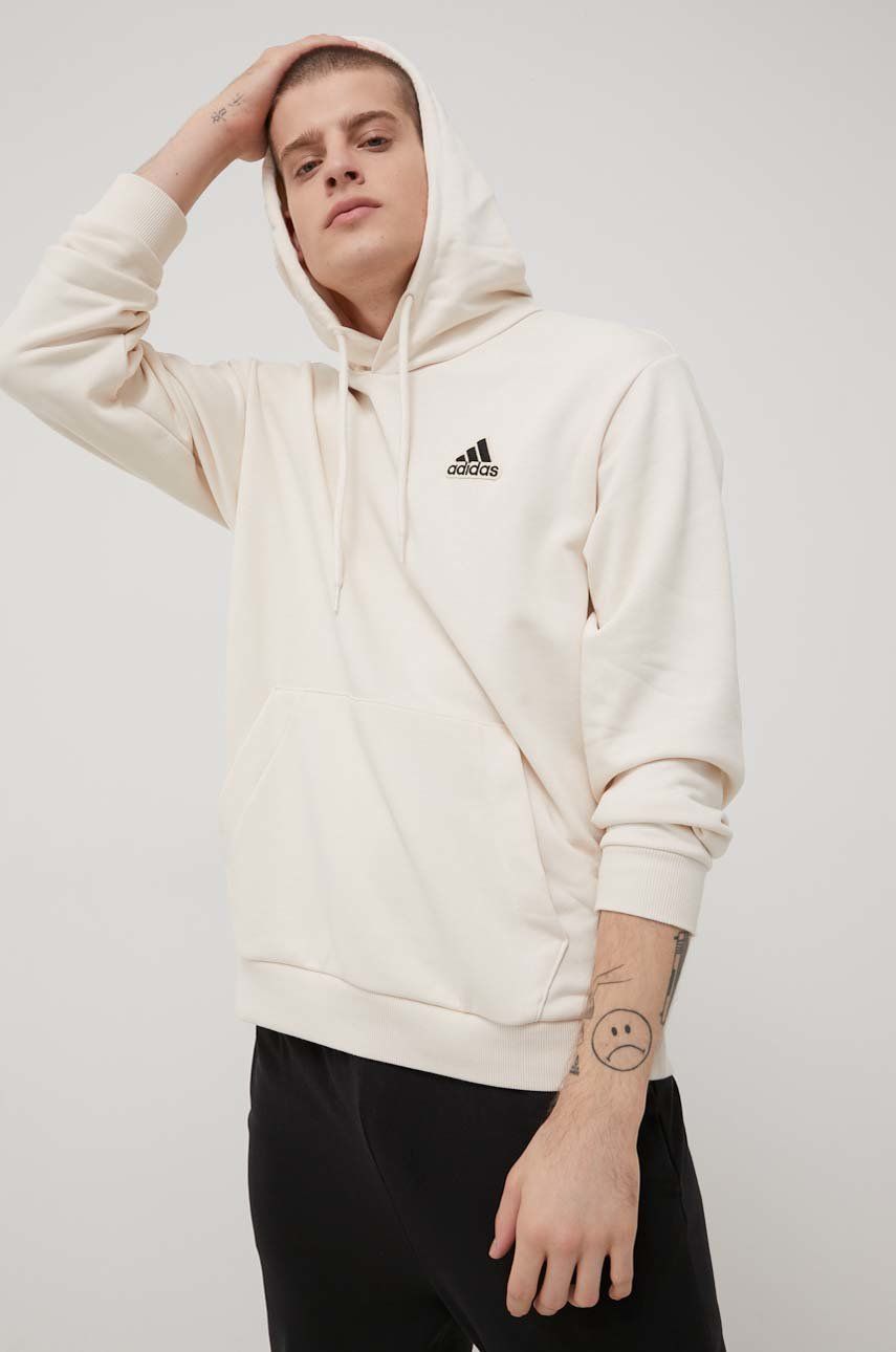 Суитчър adidas Performance Hoodie Бежово | HE4346, 1