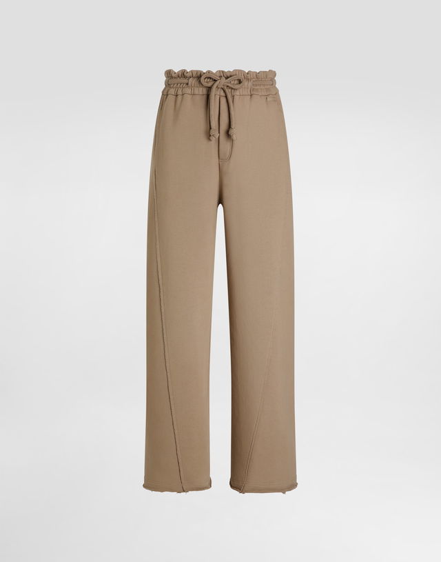 Dolce & Gabbana Jersey Wide-Leg Trousers