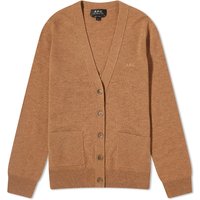 Пуловер A.P.C. Louisa Logo Knitted Cardigan Бежово | WVBBY-F22239-PBC, 1