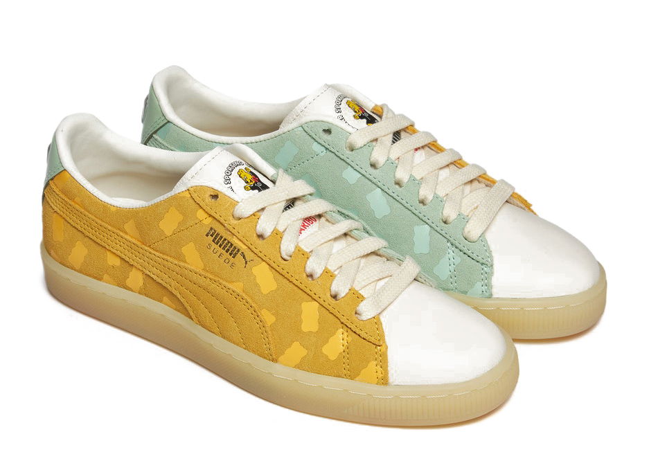 Кецове и обувки Puma Suede Mix Haribo (W) Жълто | 383459-01, 0
