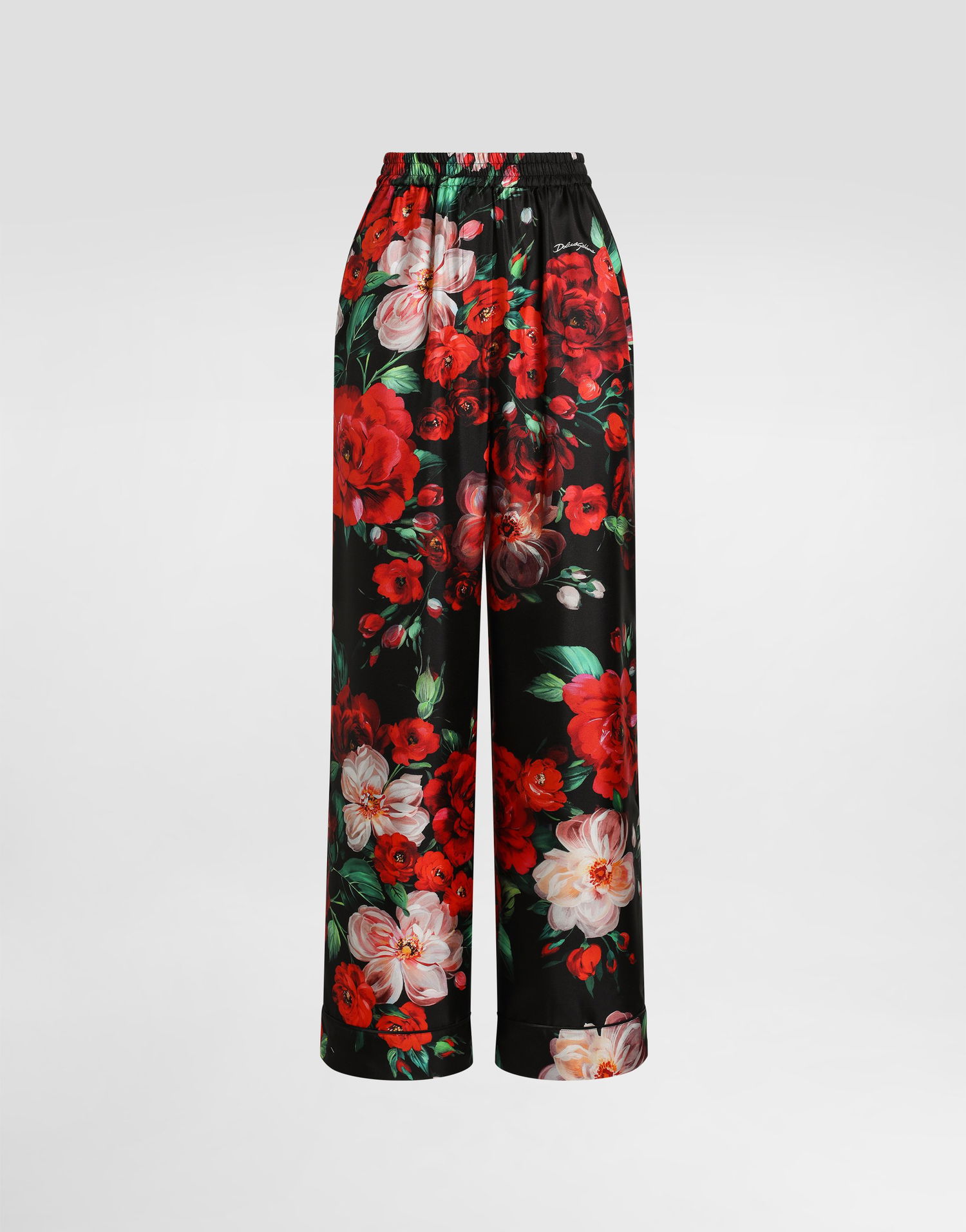 Пижама Dolce & Gabbana Dolce & Gabbana Rose Print Satin Pajama Pants Многоцветен | FTAMPTIS1ZDHN5PD, 0