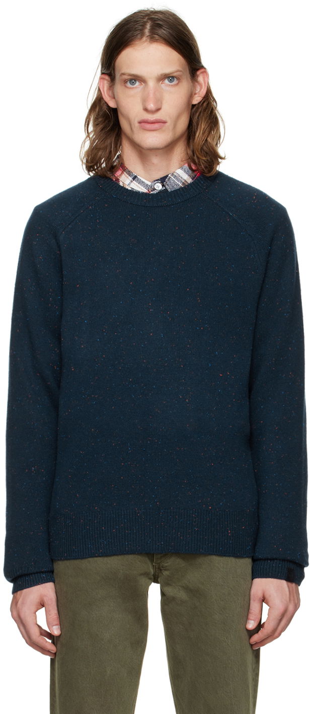 Пуловер rag & bone Harlow Crewneck Sweater Синьо | MBS22F030CC30, 0
