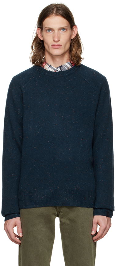 Пуловер rag & bone Harlow Crewneck Sweater Синьо | MBS22F030CC30, 0