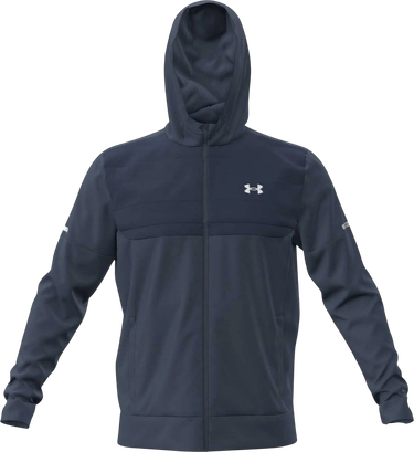 Суитчър Under Armour Armour Fleece Hooded Full-Zip Track Jacket Тъмно синьо | 6005617-044, 1