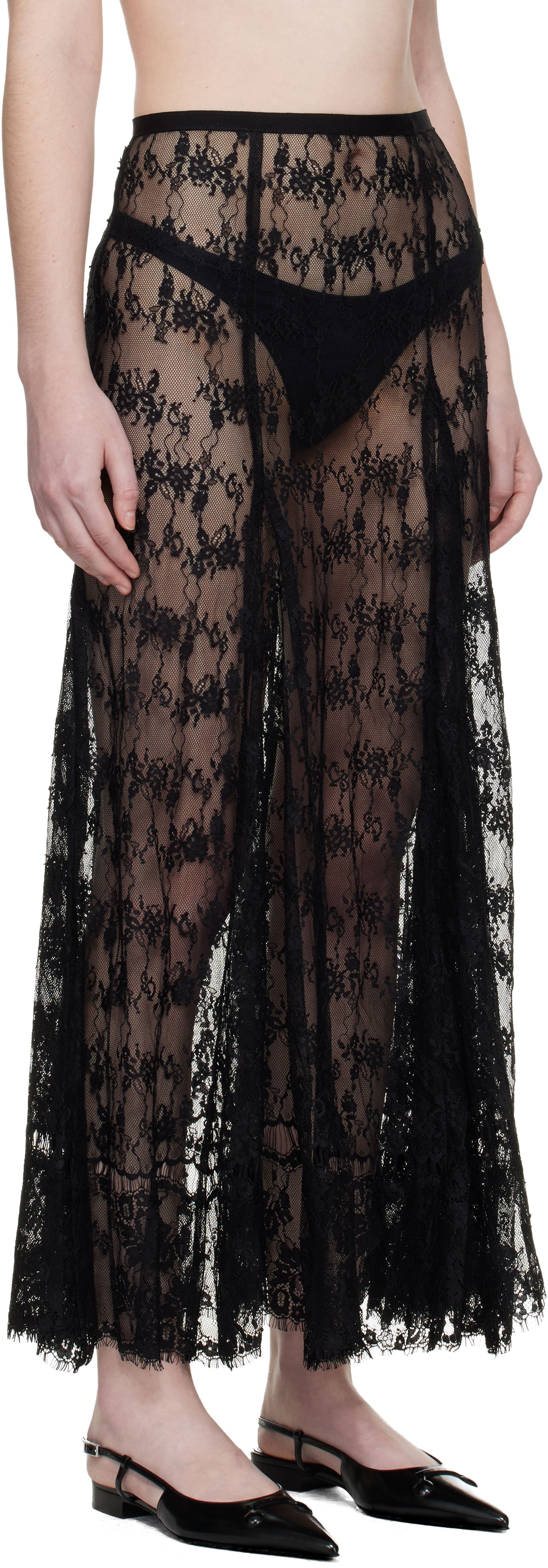 Пола Collina Strada Collina Strada Pamela Maxi Skirt Черно | XX7018, 1