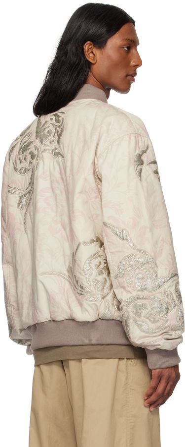 Яке бомбър Dries Van Noten Dries Van Noten Floral Reversible Bomber Jacket Розово | 251-080539-1002, 2