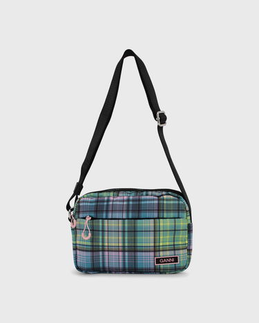 Чанта през рамо GANNI Recycled Tech Festival Bag Print Многоцветен | 5714667463188, 0