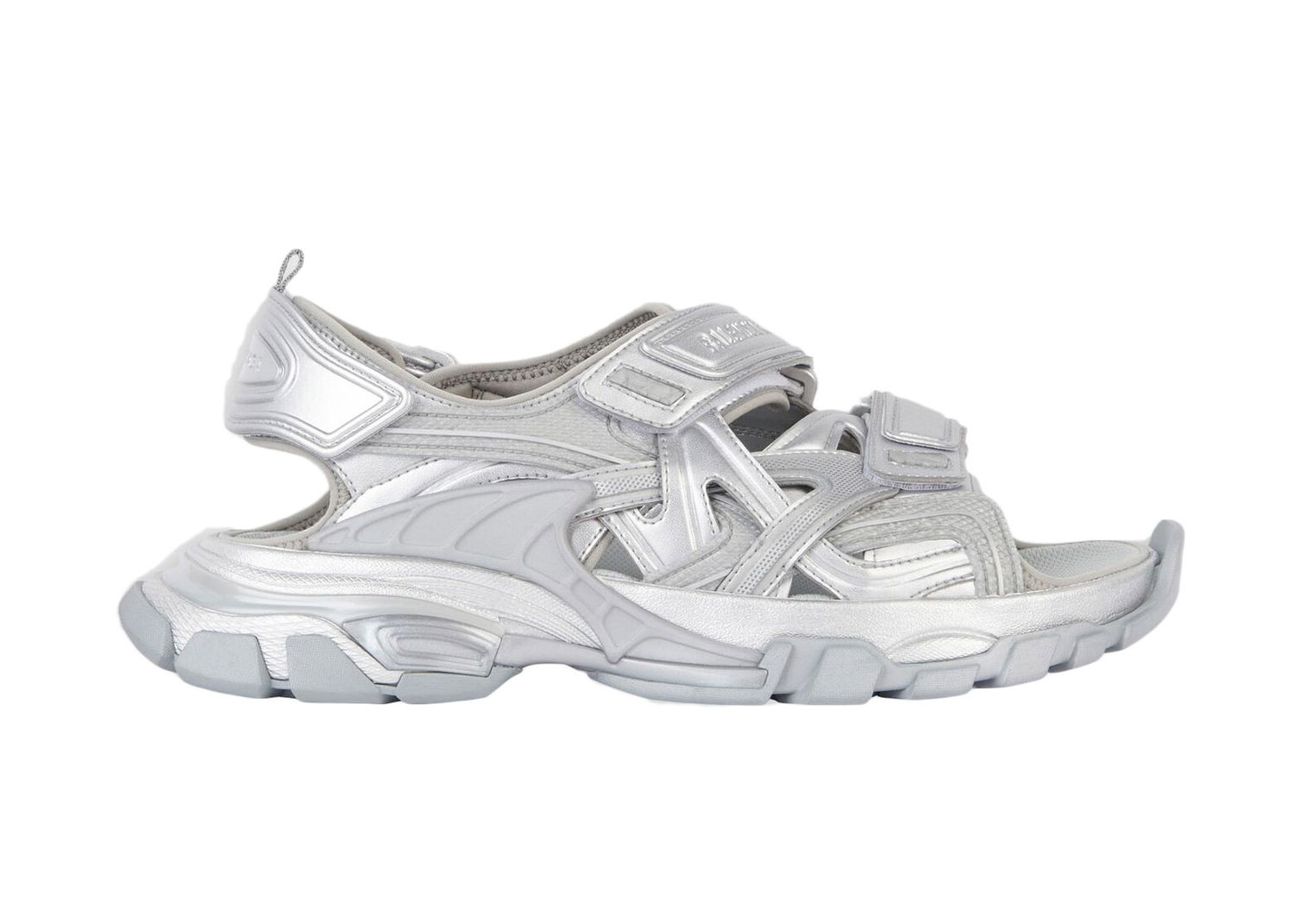 Кецове и обувки Balenciaga Track Sandal Silver Металик | 617542W2FS68100, 0