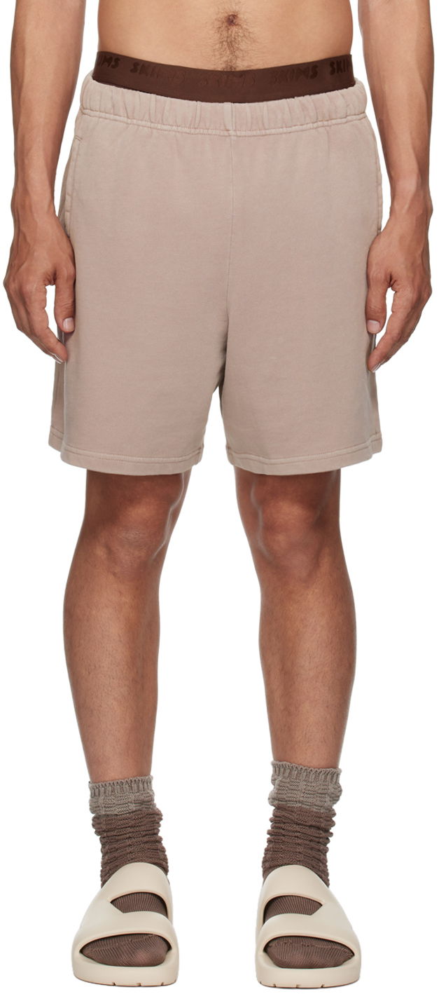 Къси панталони SKIMS SKIMS Terry Classic Shorts Бежово | BO-SHO-5256M, 0