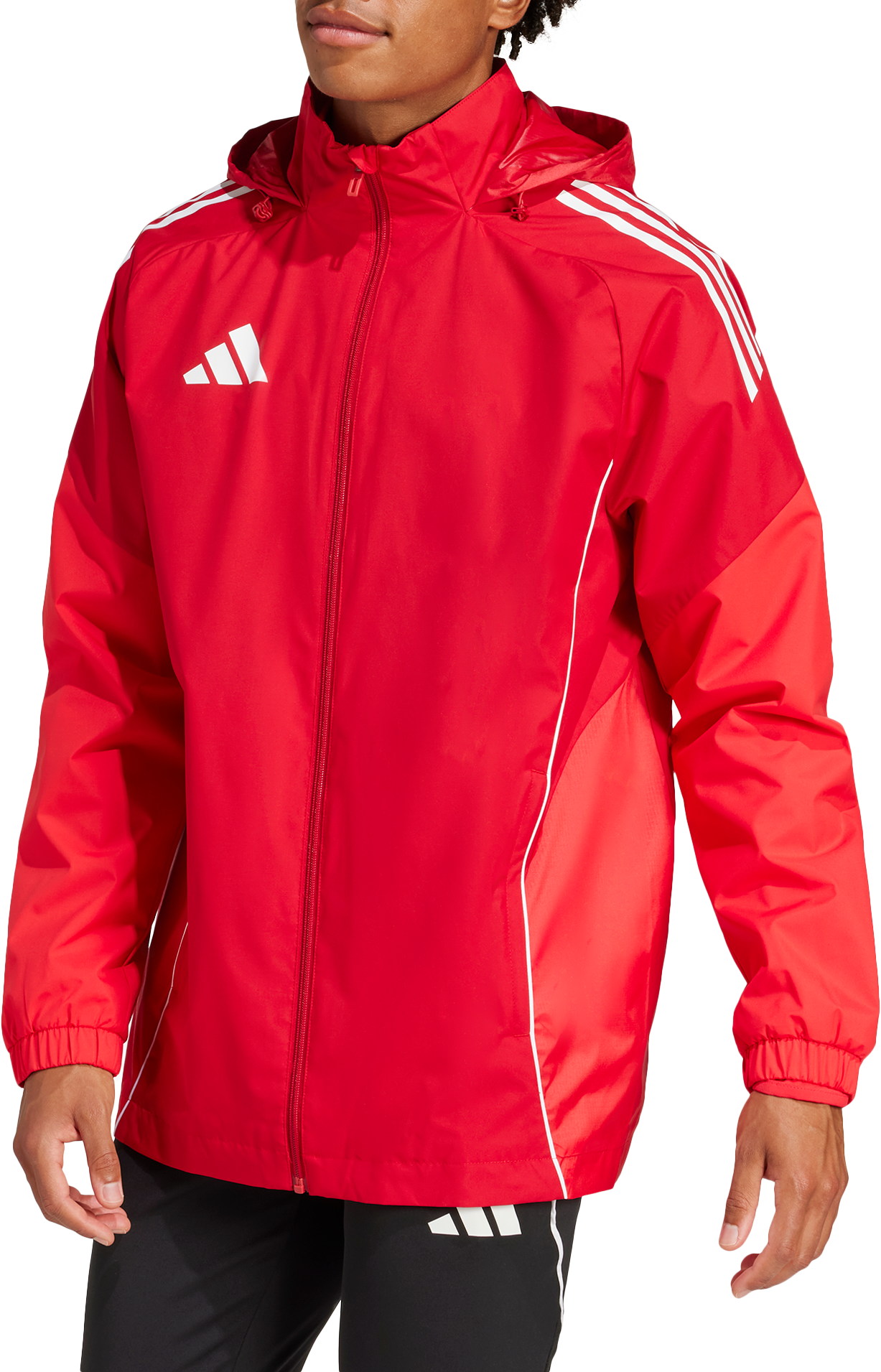 Ветровка adidas Originals adidas TIRO25C All-Weather Hooded Jacket Червено | ji6503, 0