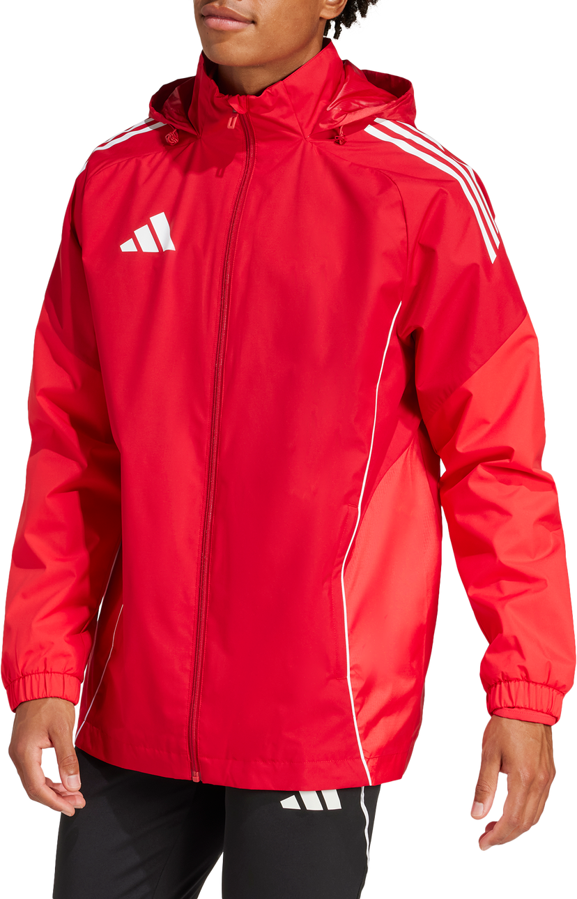 Ветровка adidas Performance adidas TIRO25C All-Weather Hooded Jacket Червено | ji6503