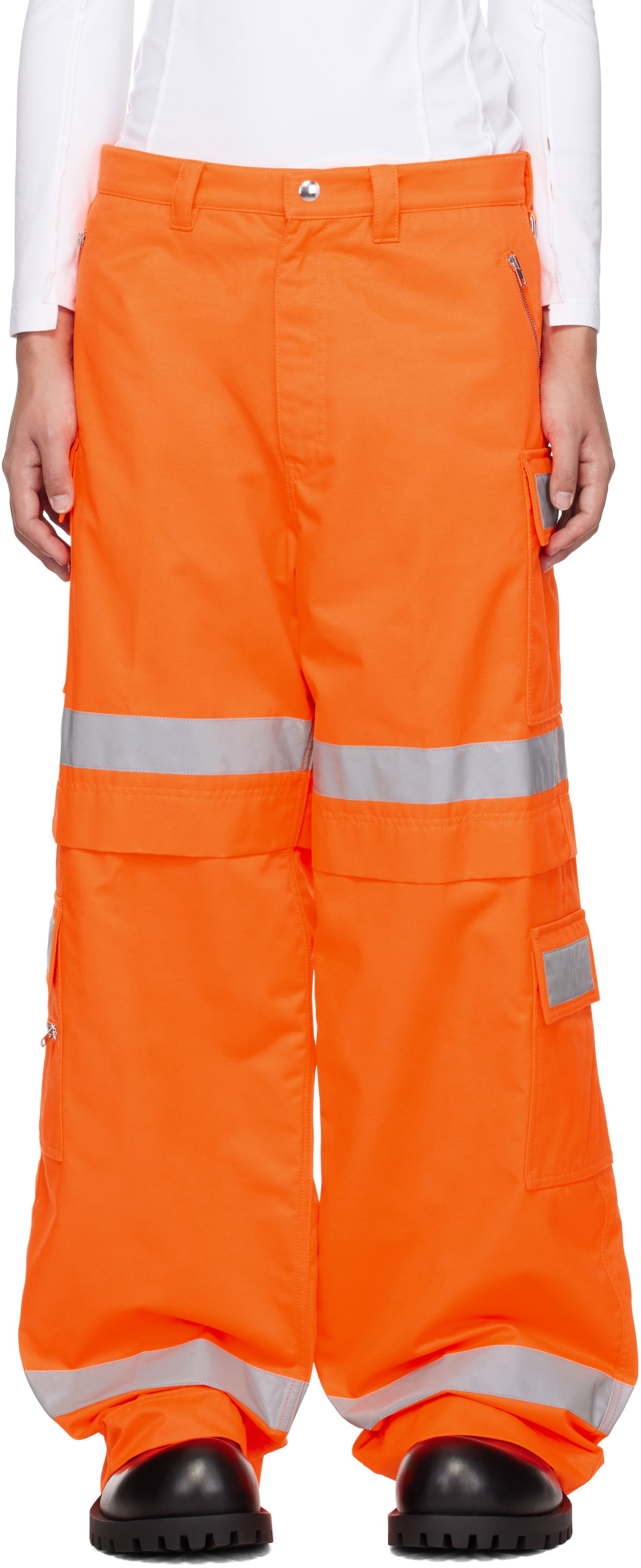 Карго панталони VETEMENTS Vetements Workwear Cargo Pants Оранжево
 | UA66PA300O, 0
