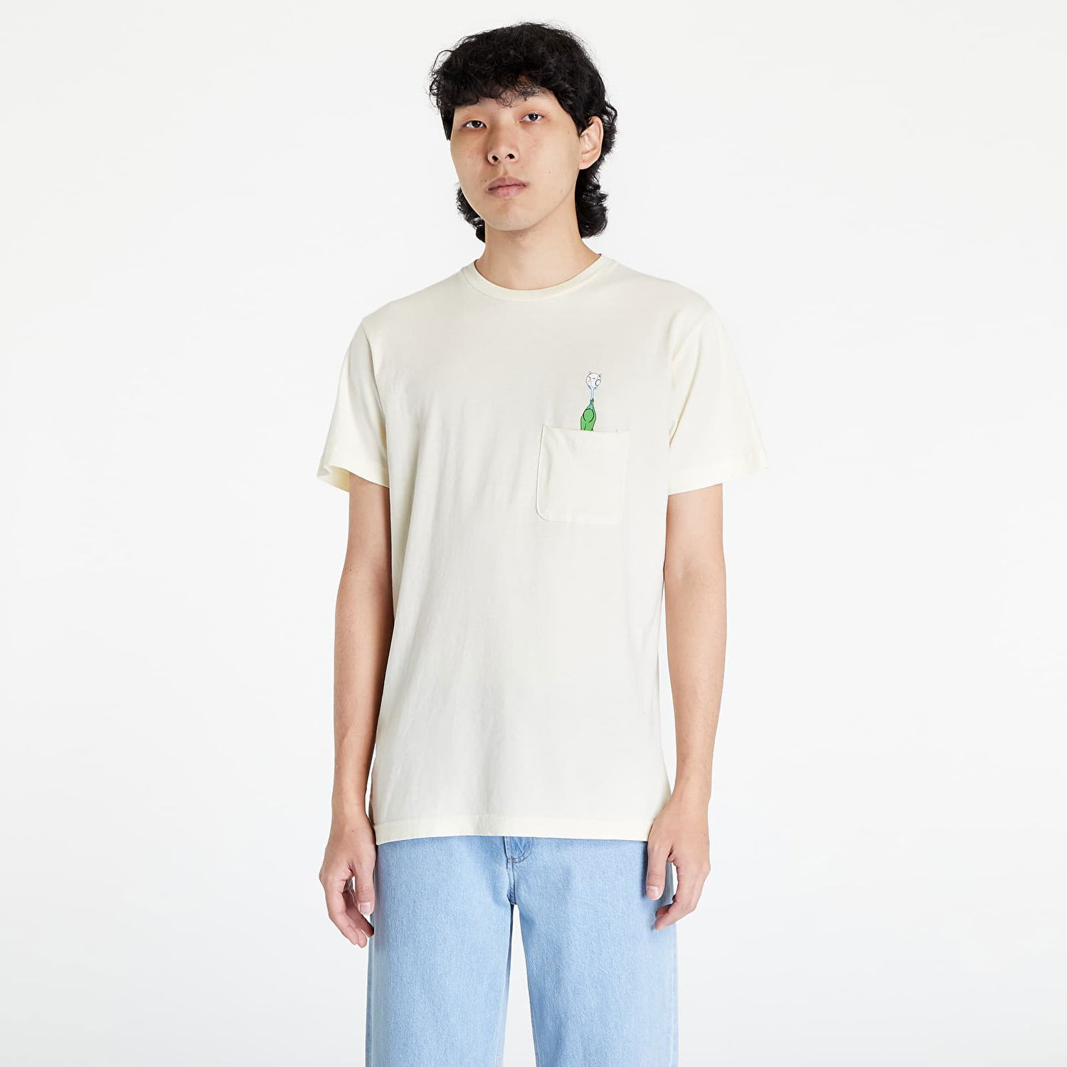 Тениска RIPNDIP St Pocket Tee Бяло | RND9578, 1