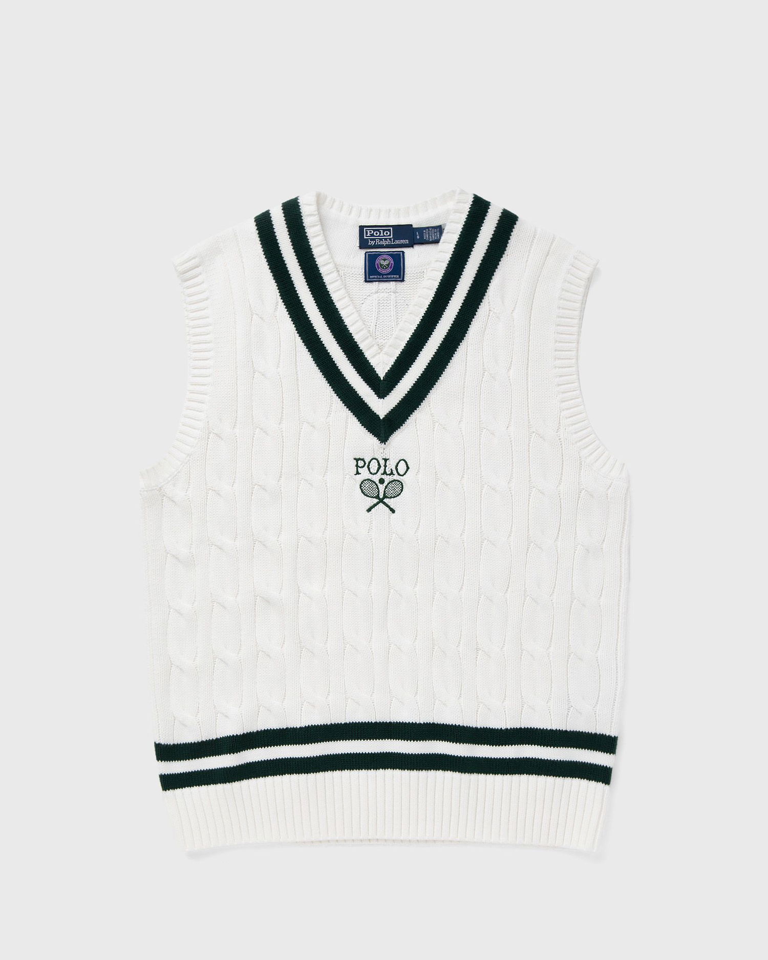 Пуловер Polo by Ralph Lauren SLEEVELESS VEST Бяло | 710939623001, 0
