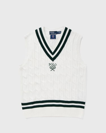 Пуловер Polo by Ralph Lauren SLEEVELESS VEST Бяло | 710939623001, 0