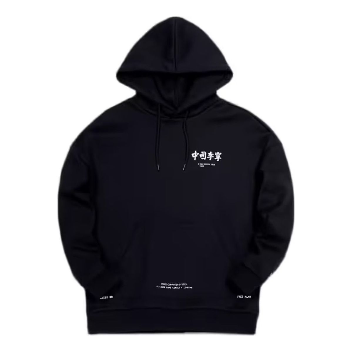 Суитчър Li-Ning Loose Pullover Hoodie Черно | AWDQ621-3, 0
