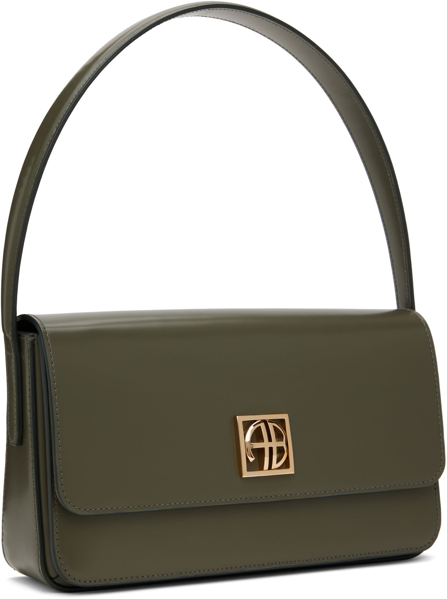 Дамска чанта Anine Bing Anine Bing Elly Shoulder Bag Зелено | A-13-10468-GEE1, 1