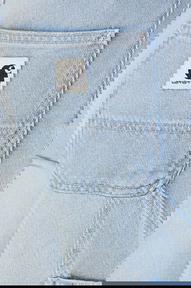 Дънки Carhartt WIP WIP Pierce Light Wash Cuffed Jeans Синьо | I025268.BLUE.LIGHT, 4