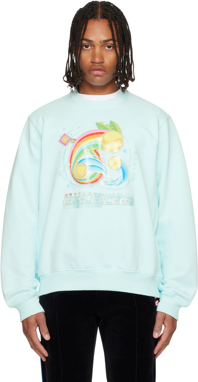 Casablanca Manga Tennis Ball Sweatshirt