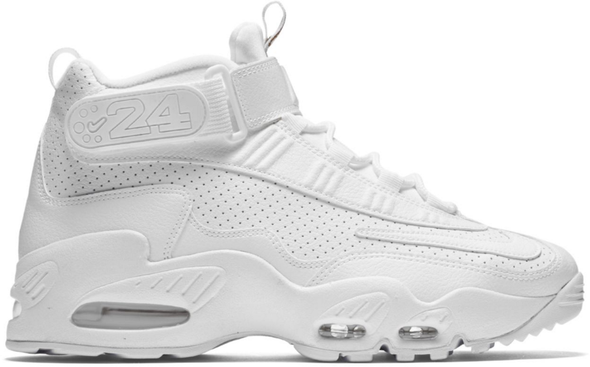 Кецове и обувки Nike Air Griffey Max 1 InductKid Бяло | 354912-107, 0