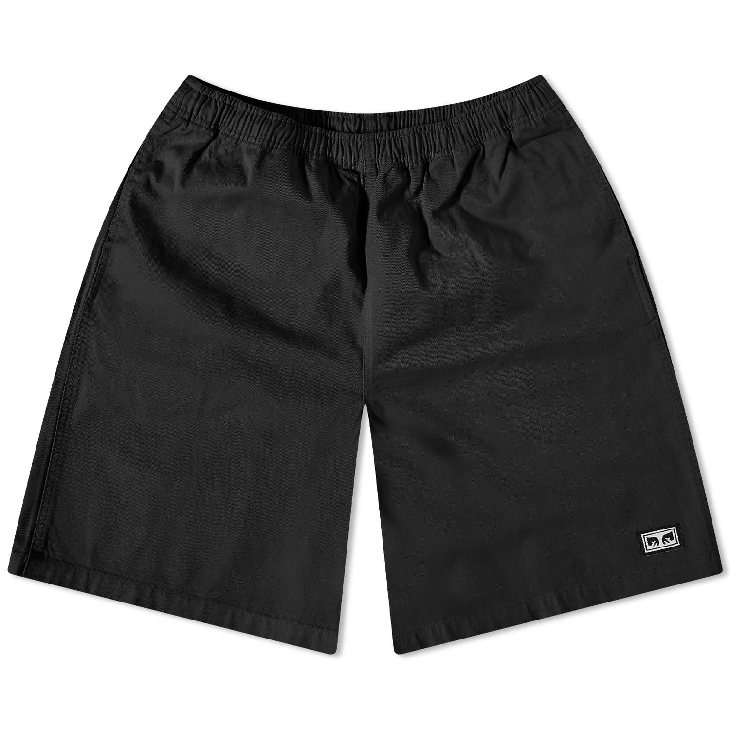 Къси панталони OBEY Easy Relaxed Twill Shorts Черно | 172120078-BLK, 0