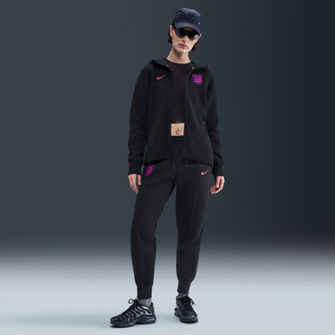 Суитчър Nike England Tech Windrunner Full-Zip Fleece Hoodie Черно | HF5119-010, 2