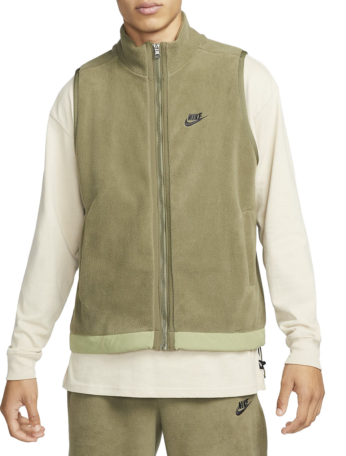 Жилетка Nike Vesta Club Fleece Winterized Зелено | dq4898-222, 0