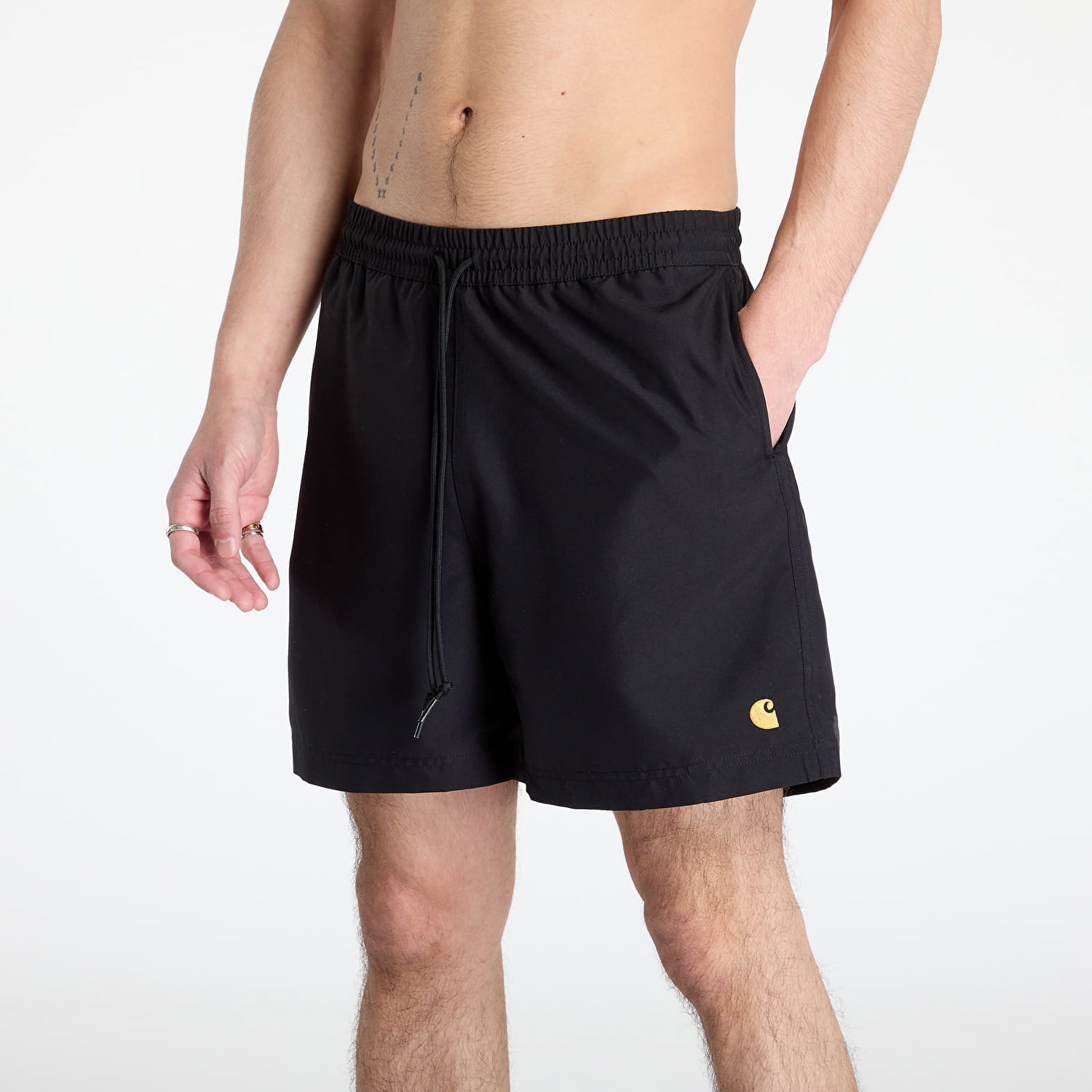 Бански Carhartt WIP Chase Swim Trunks Черно | I035062.00FXX, 1