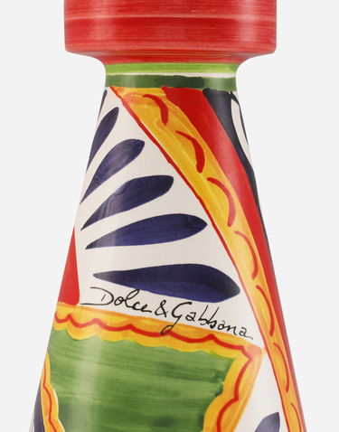 Домашен декор Dolce & Gabbana Ceramic Candle Holder Многоцветен | TCC188TCACDUC036, 2