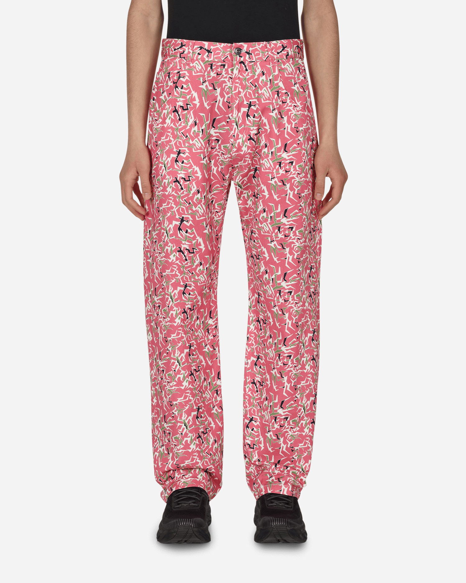 Панталони PACCBET Workwear Floral Pants Розово | PACC10P007 1, 0