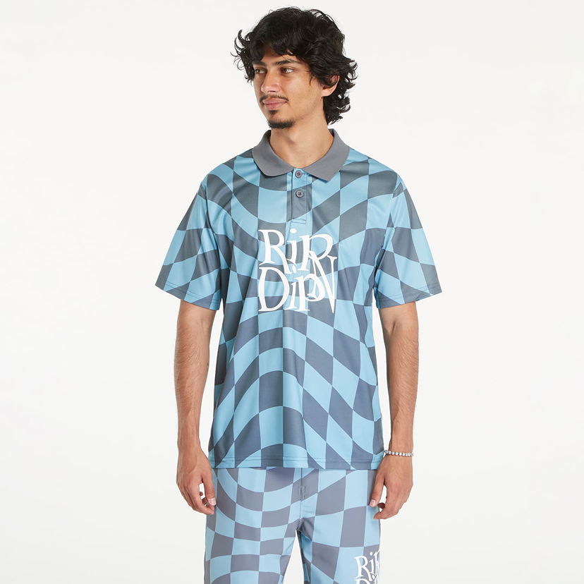 Тениска RIPNDIP Quantum Groove Soccer Jersey Slate Синьо | RNDSUM24105