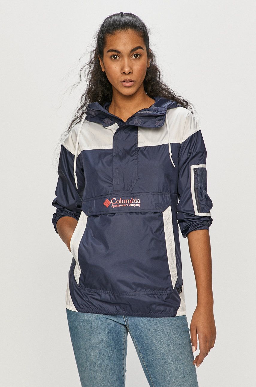 Ветровка Columbia Jacket Тъмно синьо | 1870951, 0