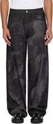 HELIOT EMIL Basalt Wide-Leg Jeans