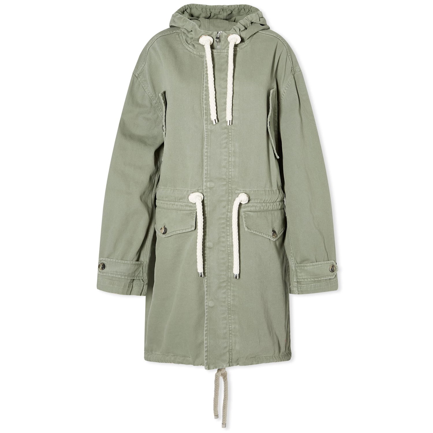 Парка JW Anderson Lightweight Parka Jacket Зелено | CO0296-PG1504-500, 0