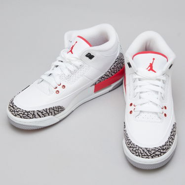Кецове и обувки Jordan Jordan 3 Retro BG Бяло | 398614-116, 2