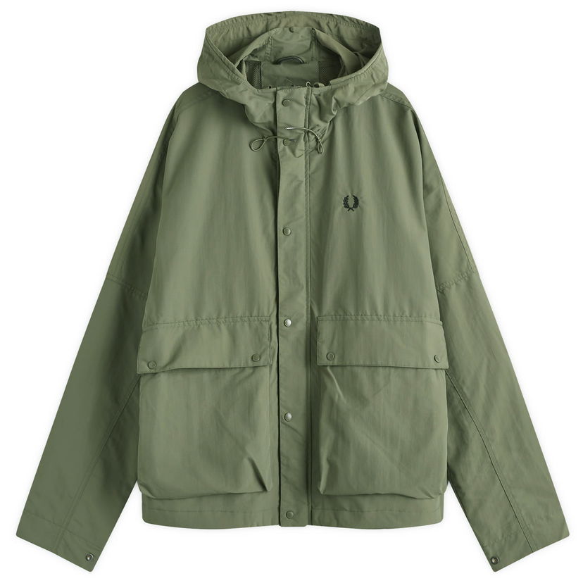 Парка Fred Perry Ripstop Snorkel Parka Jacket Зелено | J8572-W19