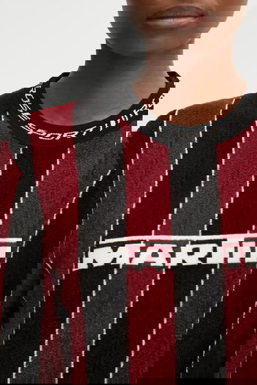 Пуловер Martine Rose Martine Rose Sporty Logo Crew Striped Long-Sleeve Sweater Многоцветен | 982YA20027, 3