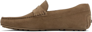 Кецове и обувки BOSS BOSS Suede Loafers Кафяво | 50541750, 2
