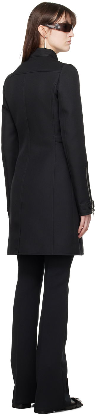 Палта Courrèges Buckle Detail Coat Черно | 124CMA137PL0077, 2