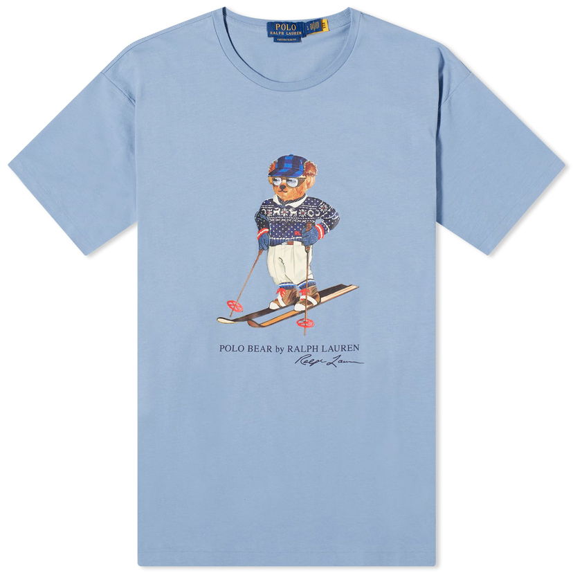 Тениска Polo by Ralph Lauren Ski Bear T-Shirt Синьо | 710853310027