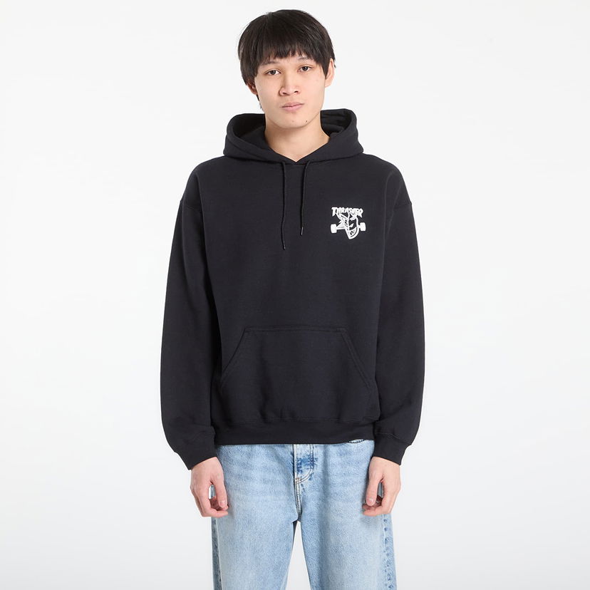 Суитчър Thrasher Thrasher x Spitfire Classic Swirl Hoodie Черно | 145832