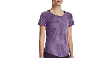 Тениска Under Armour Streaker Deco Diamond Tee Лилаво | 1376814-571, 1